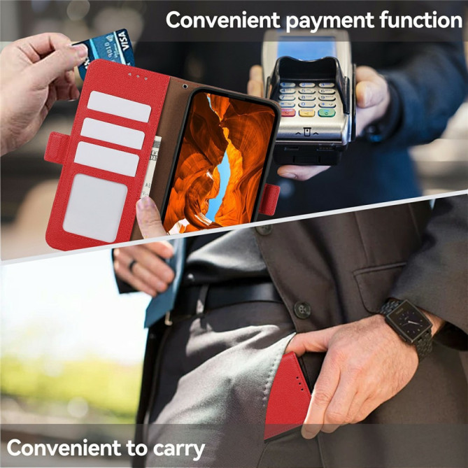 Housse Samsung Galaxy A37 ABEEL Litchi