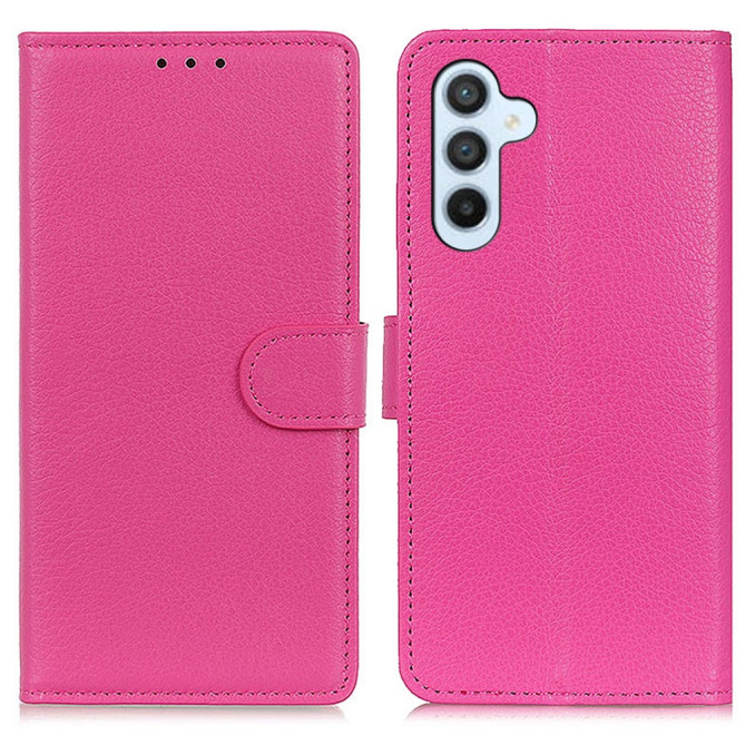 Housse Samsung Galaxy A37 Portefeuille Litchi