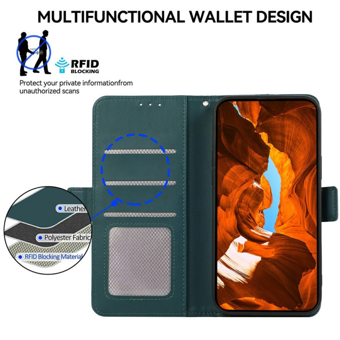 Housse Samsung Galaxy A37 ABEEL Portefeuille RFID