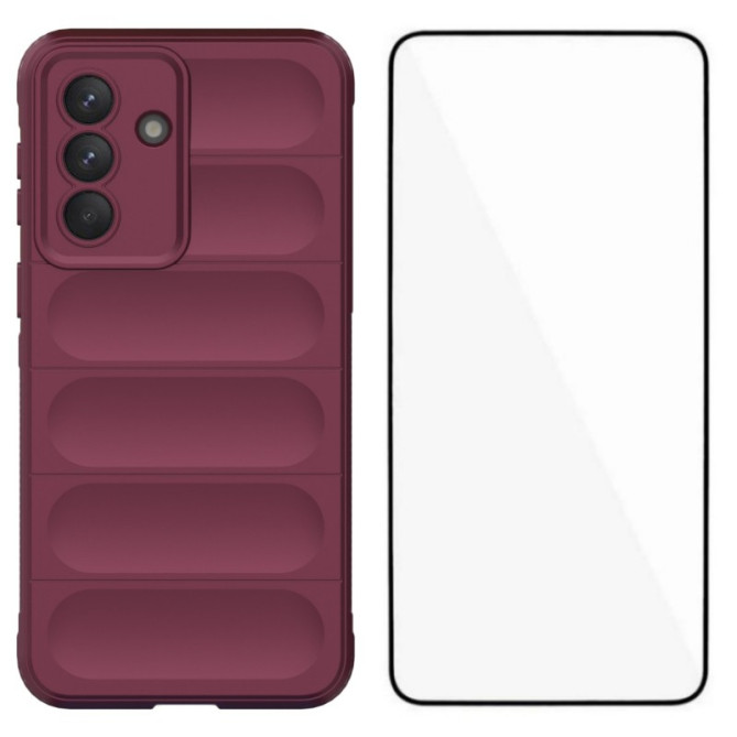 Coque Samsung Galaxy A37 WANLONFENG HD Film inclus