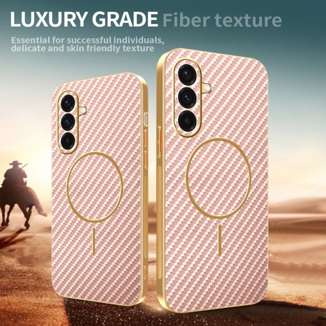 Coque Samsung Galaxy A37 Fibre de Carbone