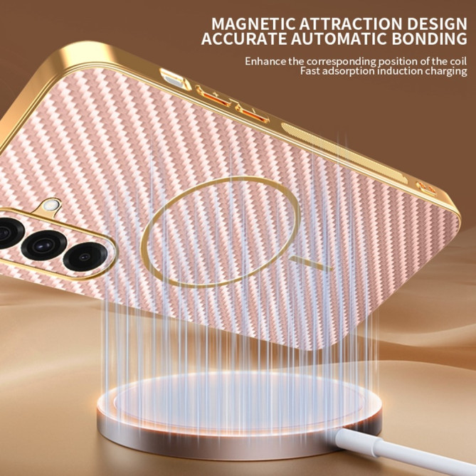 Coque Samsung Galaxy A37 Fibre de Carbone