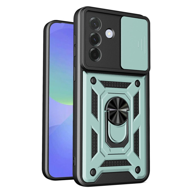 Coque Samsung Galaxy A37 TPU + PC Cache Caméra avec Support