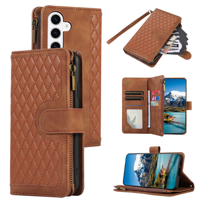 Housse Samsung Galaxy A37 Losange Portefeuille Dragonne CARA