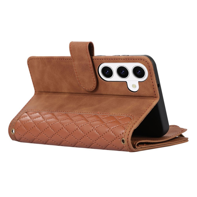 Housse Samsung Galaxy A37 Losange Portefeuille Dragonne CARA