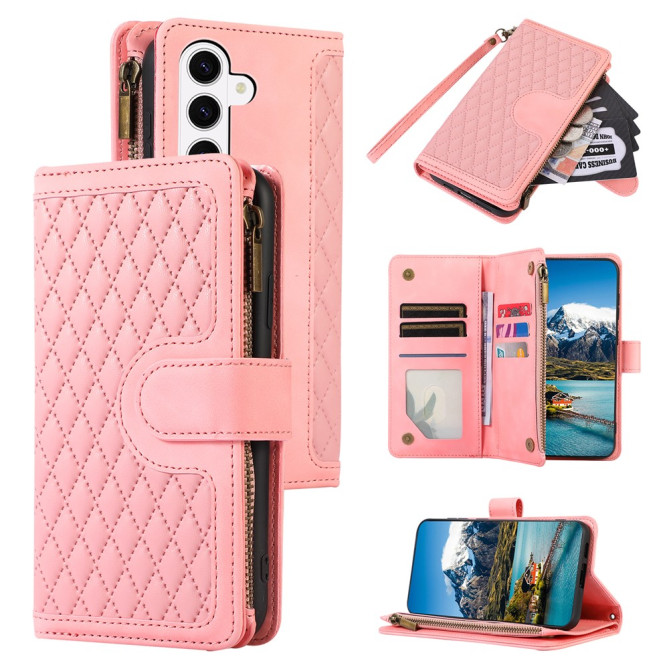 Housse Samsung Galaxy A37 Losange Portefeuille Dragonne CARA