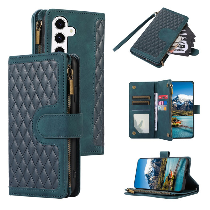 Housse Samsung Galaxy A37 Losange Portefeuille Dragonne CARA