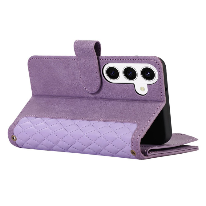 Housse Samsung Galaxy A37 Losange Portefeuille Dragonne CARA