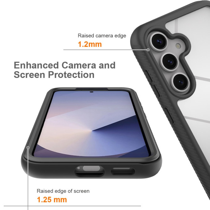 Coque Samsung Galaxy A37 TPU + PC Film inclus