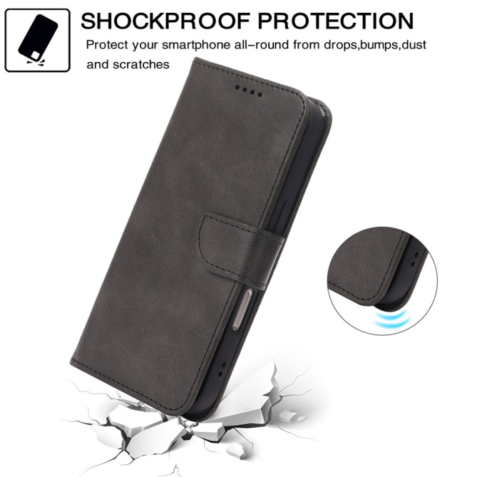 Housse Samsung Galaxy A37 Portefeuille Support Veau