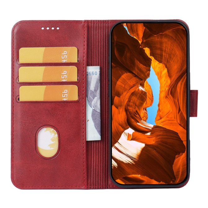 Housse Samsung Galaxy A37 Portefeuille Support Veau