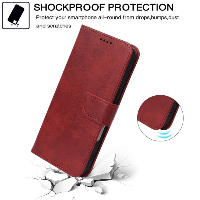 Housse Samsung Galaxy A37 Portefeuille Support Veau