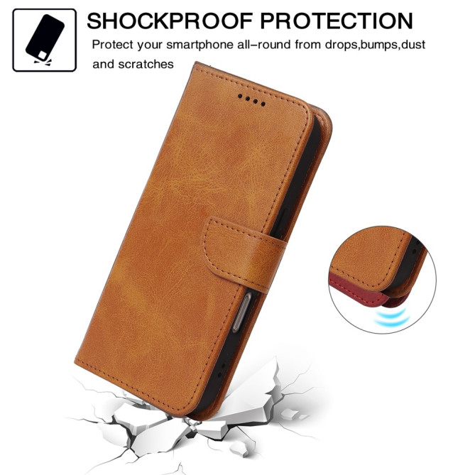 Housse Samsung Galaxy A37 Portefeuille Support Veau