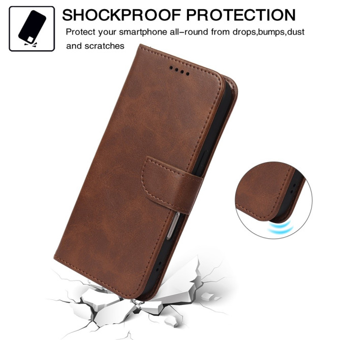 Housse Samsung Galaxy A37 Portefeuille Support Veau