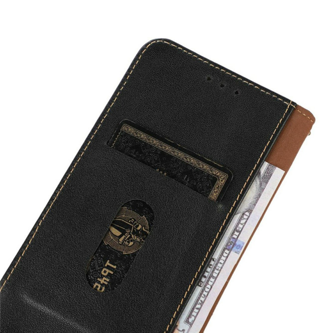 Housse Samsung Galaxy A37 KHAZNEH Portefeuille Cuir Véritable