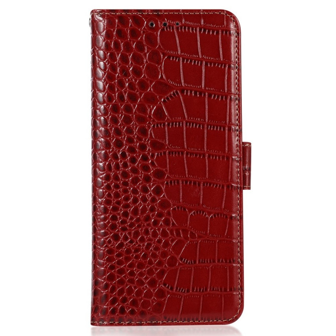 Housse Samsung Galaxy A37 Portefeuille RFID Cuir Véritable ALBA