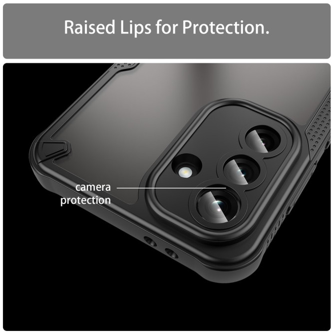 Coque Samsung Galaxy A37 TPU + PC Transparente