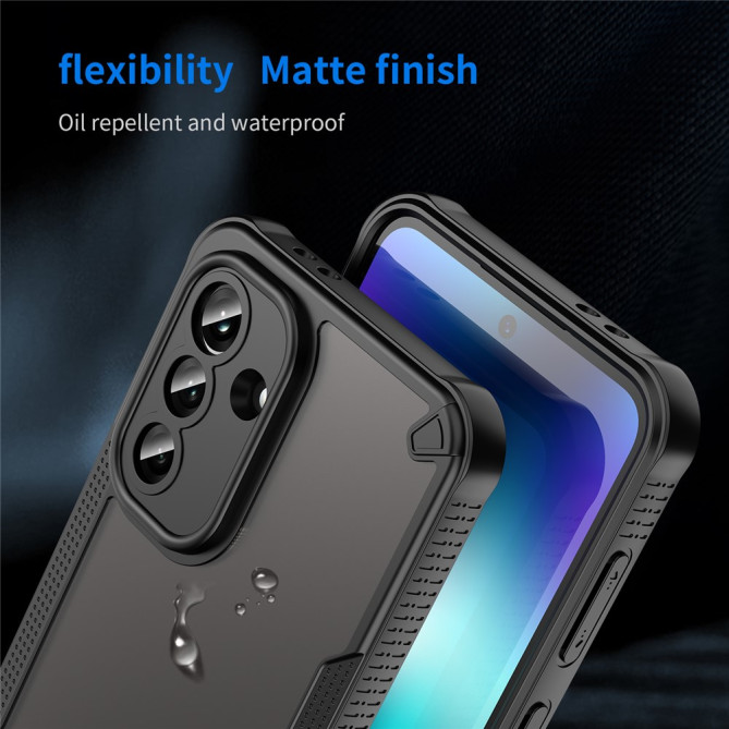 Coque Samsung Galaxy A37 TPU + PC Transparente