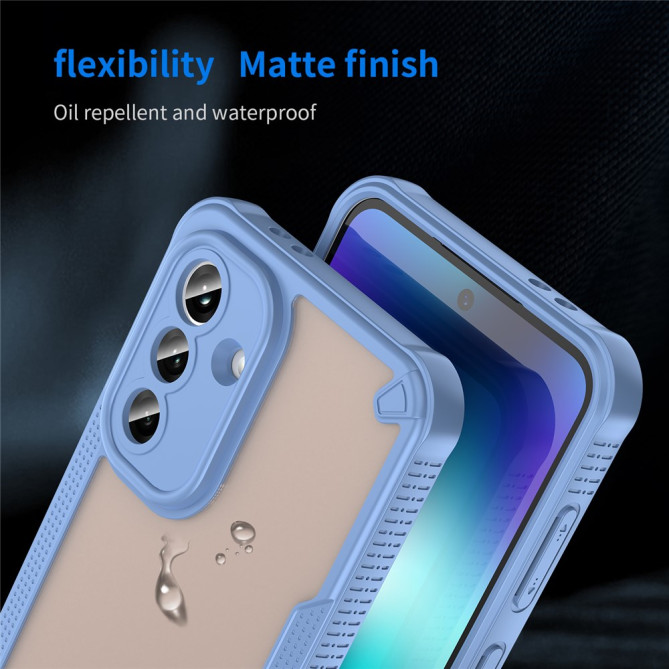 Coque Samsung Galaxy A37 TPU + PC Transparente