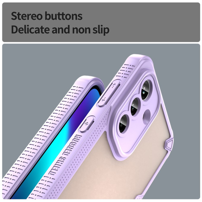 Coque Samsung Galaxy A37 TPU + PC Transparente