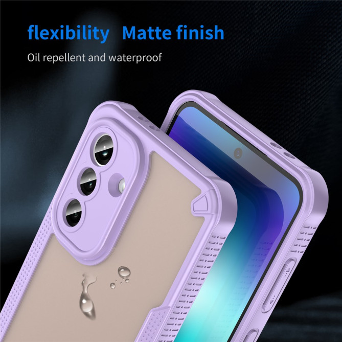 Coque Samsung Galaxy A37 TPU + PC Transparente