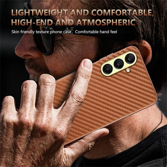 Coque Samsung Galaxy A37 AZNS Fibre de Carbone