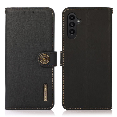 Housse Samsung Galaxy A37 KHAZNEH Portefeuille RFID Cuir Véritable