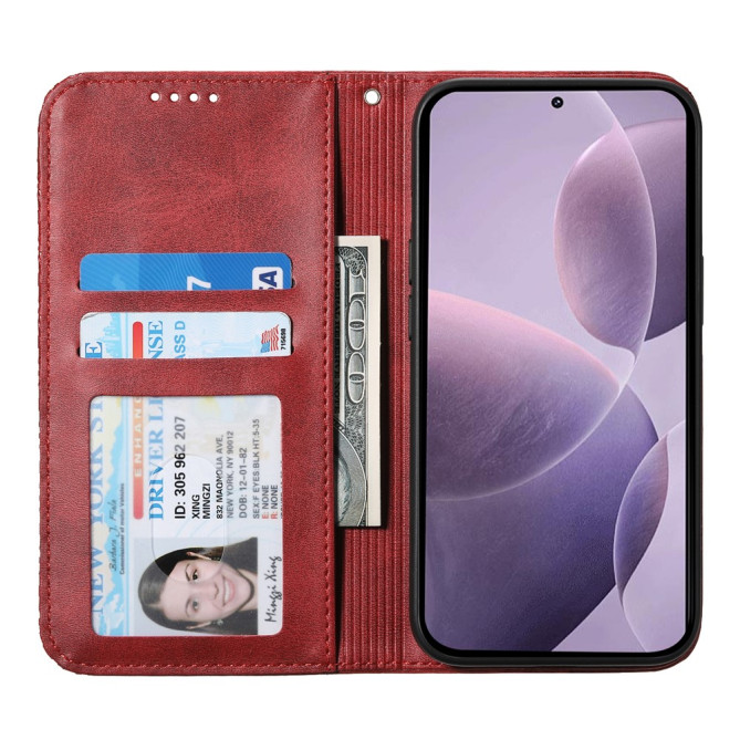 Housse Samsung Galaxy A37 Portefeuille Veau ALBA