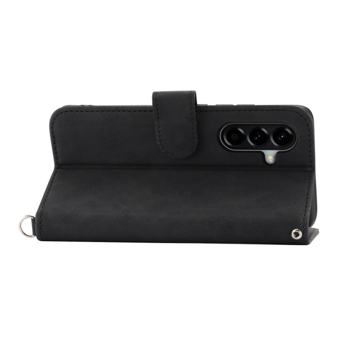 Housse Samsung Galaxy A37 Fleurs Portefeuille Dragonne ALBA