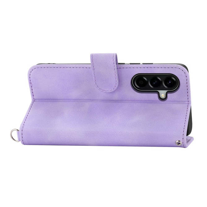 Housse Samsung Galaxy A37 Fleurs Portefeuille Dragonne ALBA