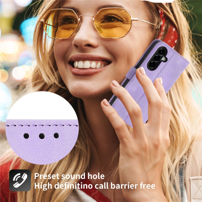 Housse Samsung Galaxy A37 Fleurs Portefeuille Dragonne ALBA