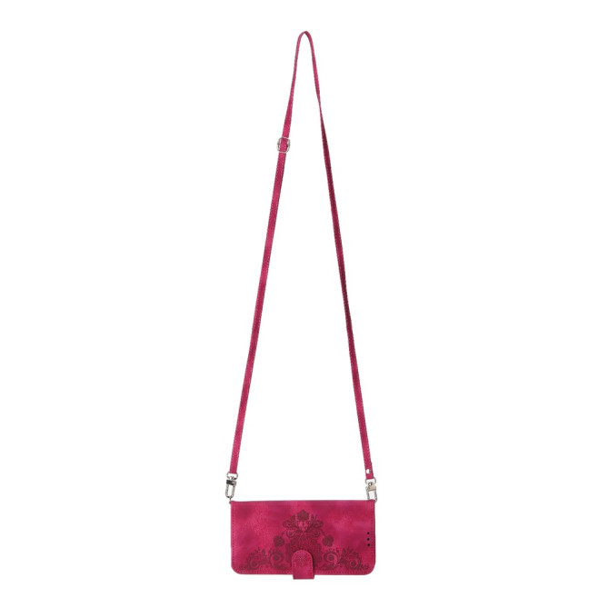 Housse Samsung Galaxy A37 Fleurs Portefeuille Dragonne ALBA