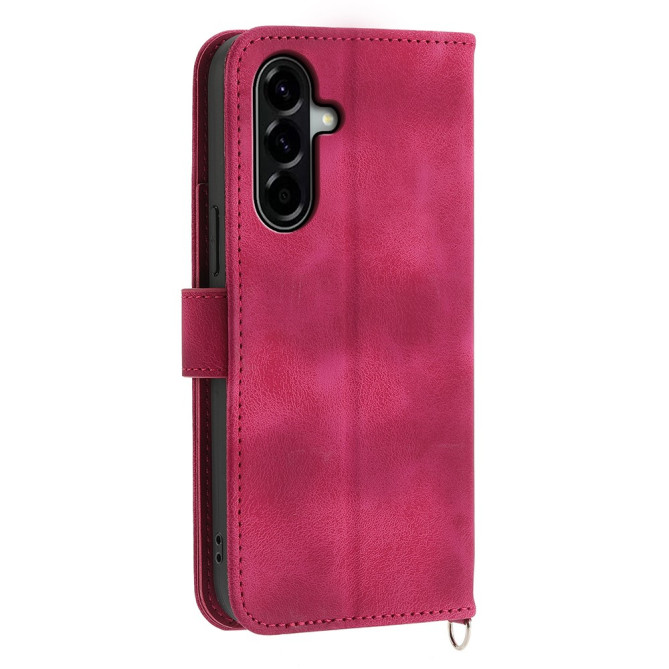 Housse Samsung Galaxy A37 Fleurs Portefeuille Dragonne ALBA