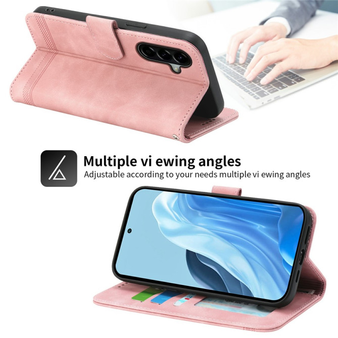 Housse Samsung Galaxy A37 DIERFENG DF-03 Portefeuille avec Dragonne