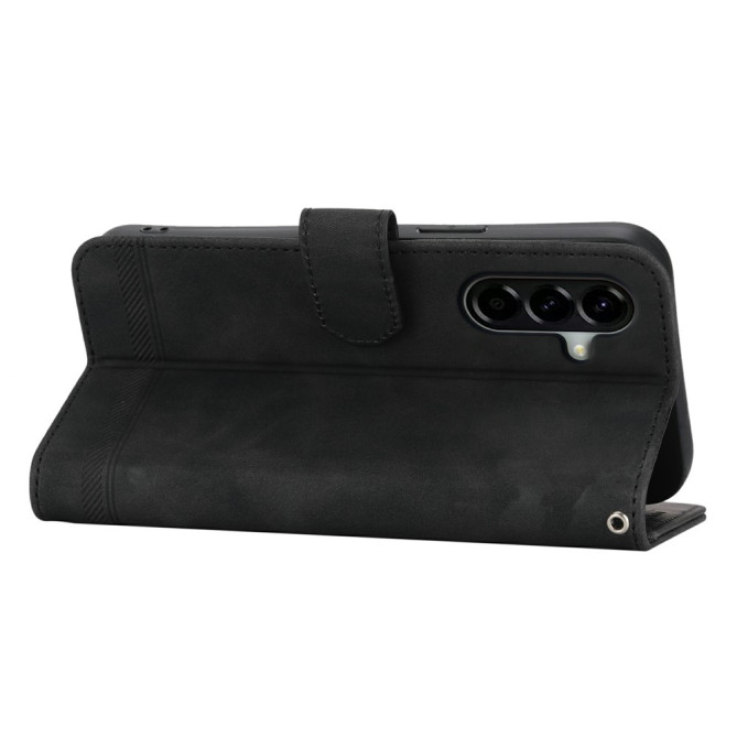 Housse Samsung Galaxy A37 DIERFENG DF-03 Portefeuille avec Dragonne