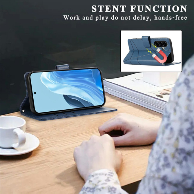 Housse Samsung Galaxy A37 Portefeuille avec Dragonne BRIA