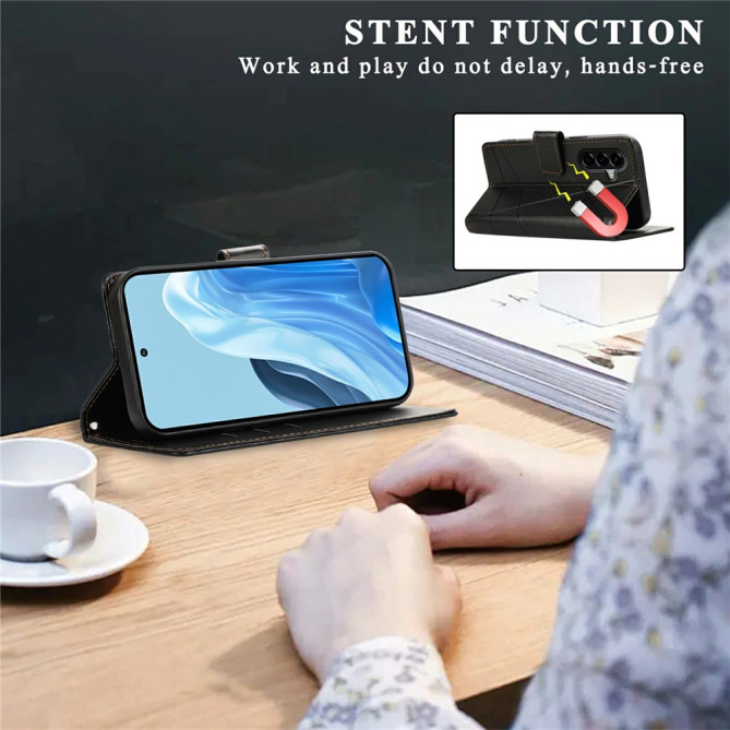 Housse Samsung Galaxy A37 Portefeuille avec Dragonne BRIA