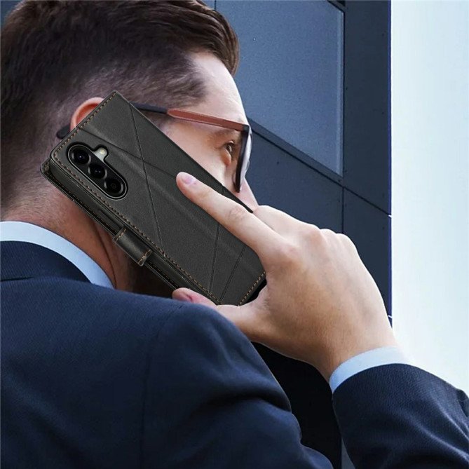 Housse Samsung Galaxy A37 Portefeuille avec Dragonne BRIA