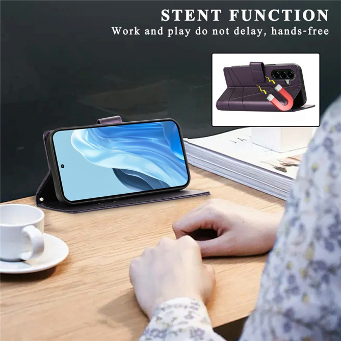 Housse Samsung Galaxy A37 Portefeuille avec Dragonne BRIA