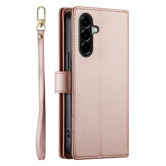 Housse Samsung Galaxy A37 Portefeuille Fermeture Éclair ALBA