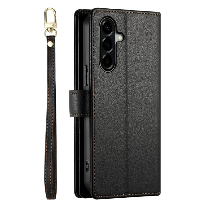 Housse Samsung Galaxy A37 Portefeuille Fermeture Éclair ALBA