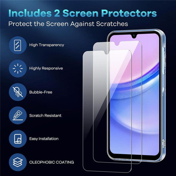 Coque Samsung Galaxy A37 TPU + PC Film inclus ALBA