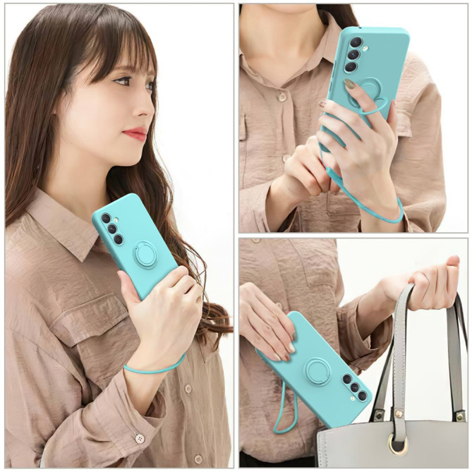 Coque Samsung Galaxy A37 Anneau Support