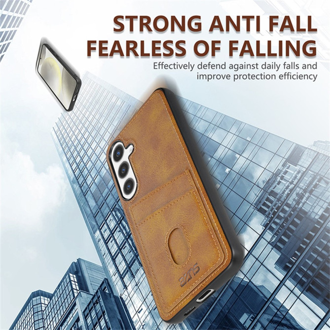 Housse Samsung Galaxy A37 AZNS K1 Portefeuille Veau