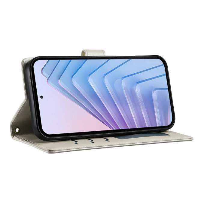 Housse Samsung Galaxy A37 Losange Portefeuille Support Dragonne ALBA