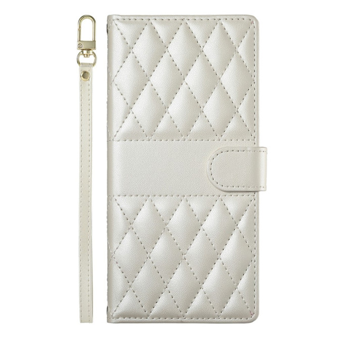 Housse Samsung Galaxy A37 Losange Portefeuille Support Dragonne ALBA