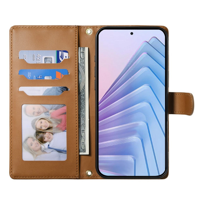 Housse Samsung Galaxy A37 Losange Portefeuille Support Dragonne ALBA