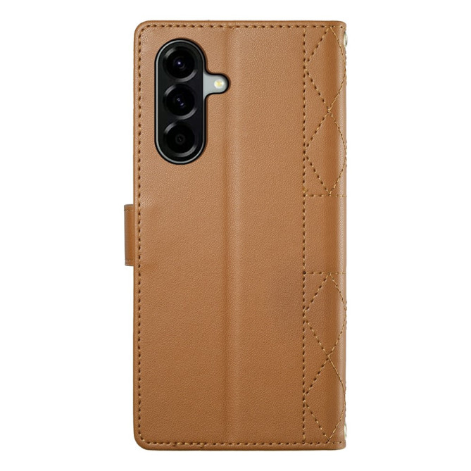 Housse Samsung Galaxy A37 Losange Portefeuille Support Dragonne ALBA