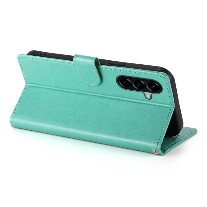 Housse Samsung Galaxy A37 Papillon Floral Portefeuille Dragonne ALBA