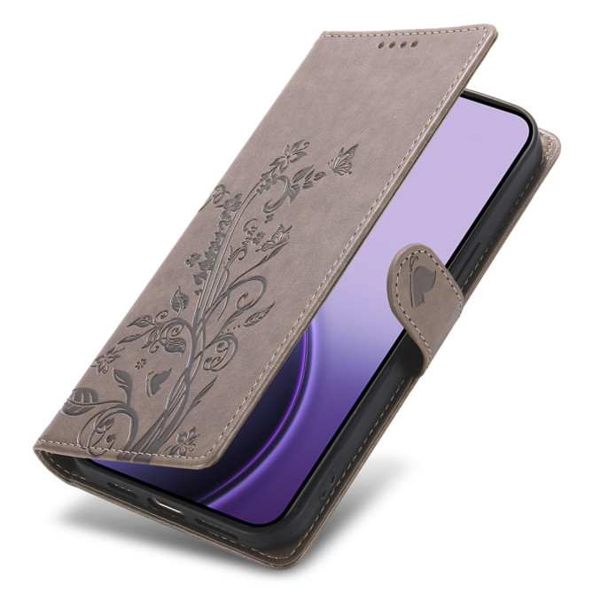 Housse Samsung Galaxy A37 Papillon Floral Portefeuille Dragonne ALBA